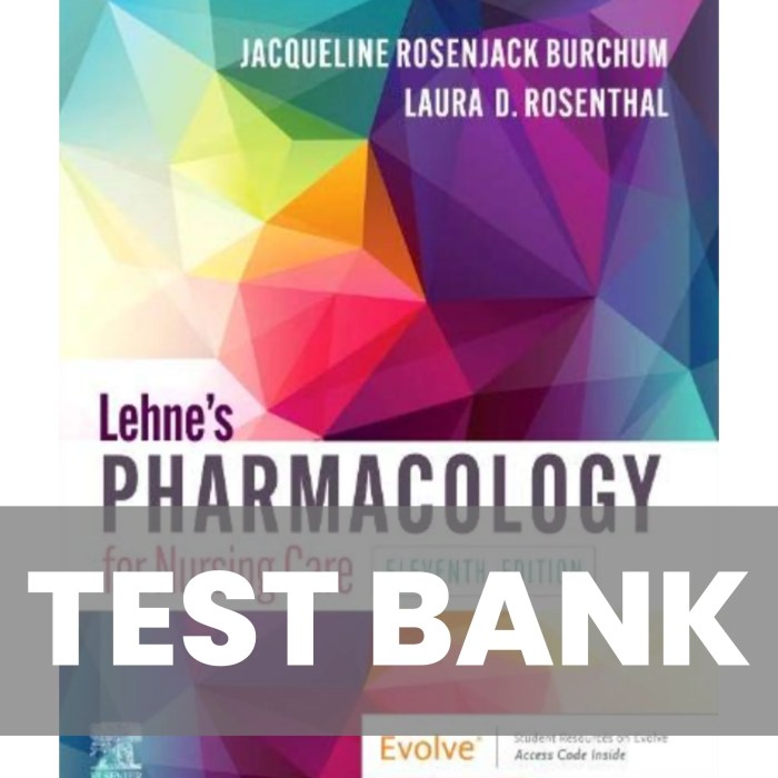 Lehne's pharmacology for nursing care test bank